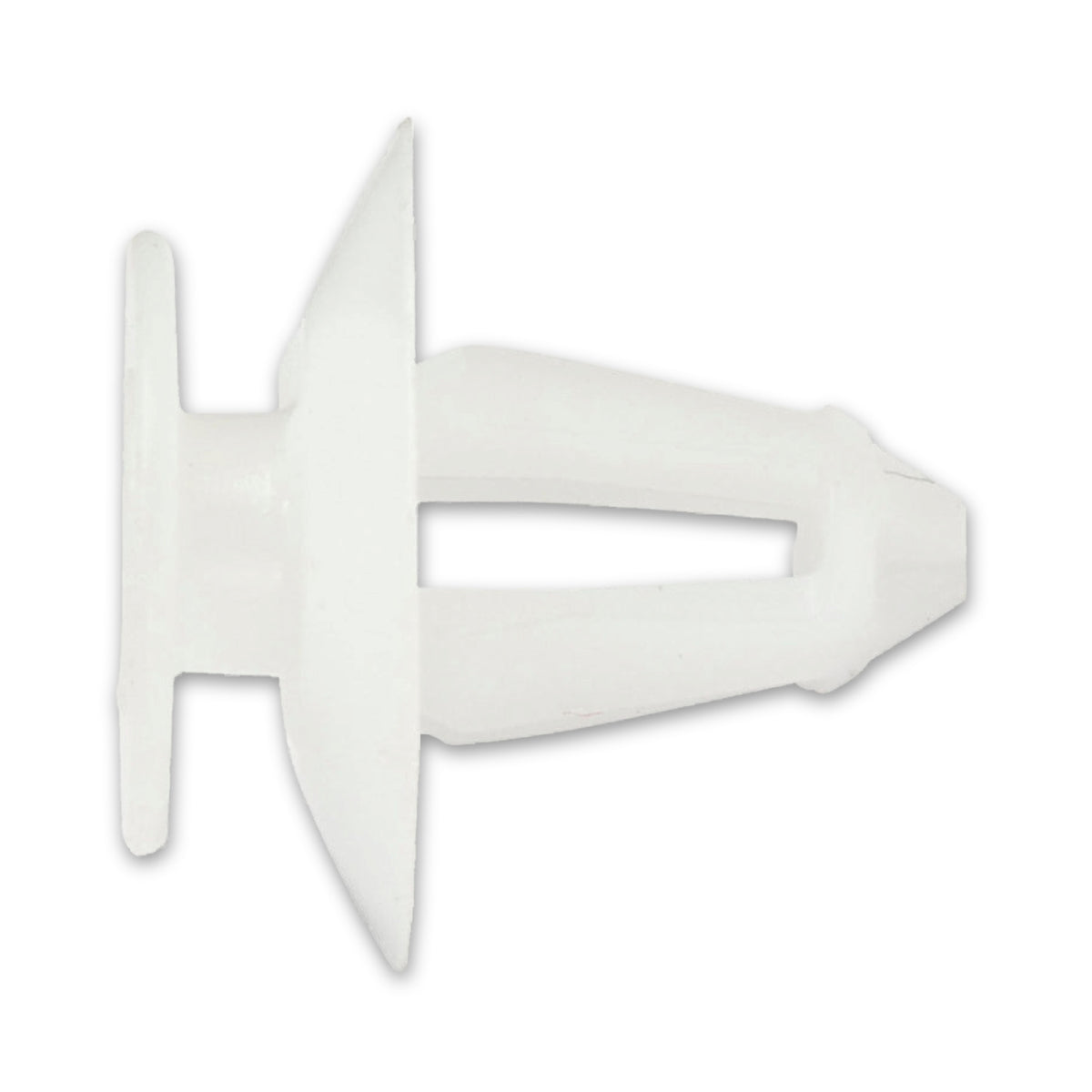 Kfz-Innenverkleidungsclip farblos, dk 18 mm, L 18 mm: Produktansicht