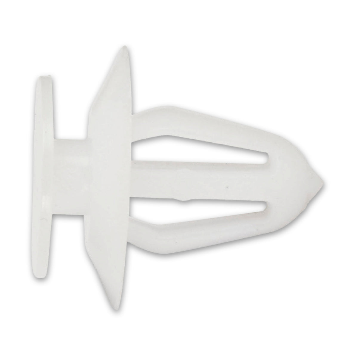 Kfz-Innenverkleidungsclip weiß, dk 17 mm, L 15 mm: Produktansicht