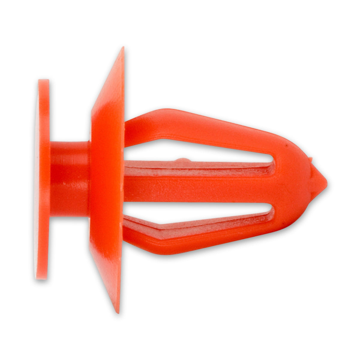 Kfz-Innenverkleidungsclip rot, dk 17 mm, L 13 mm: Produktansicht
