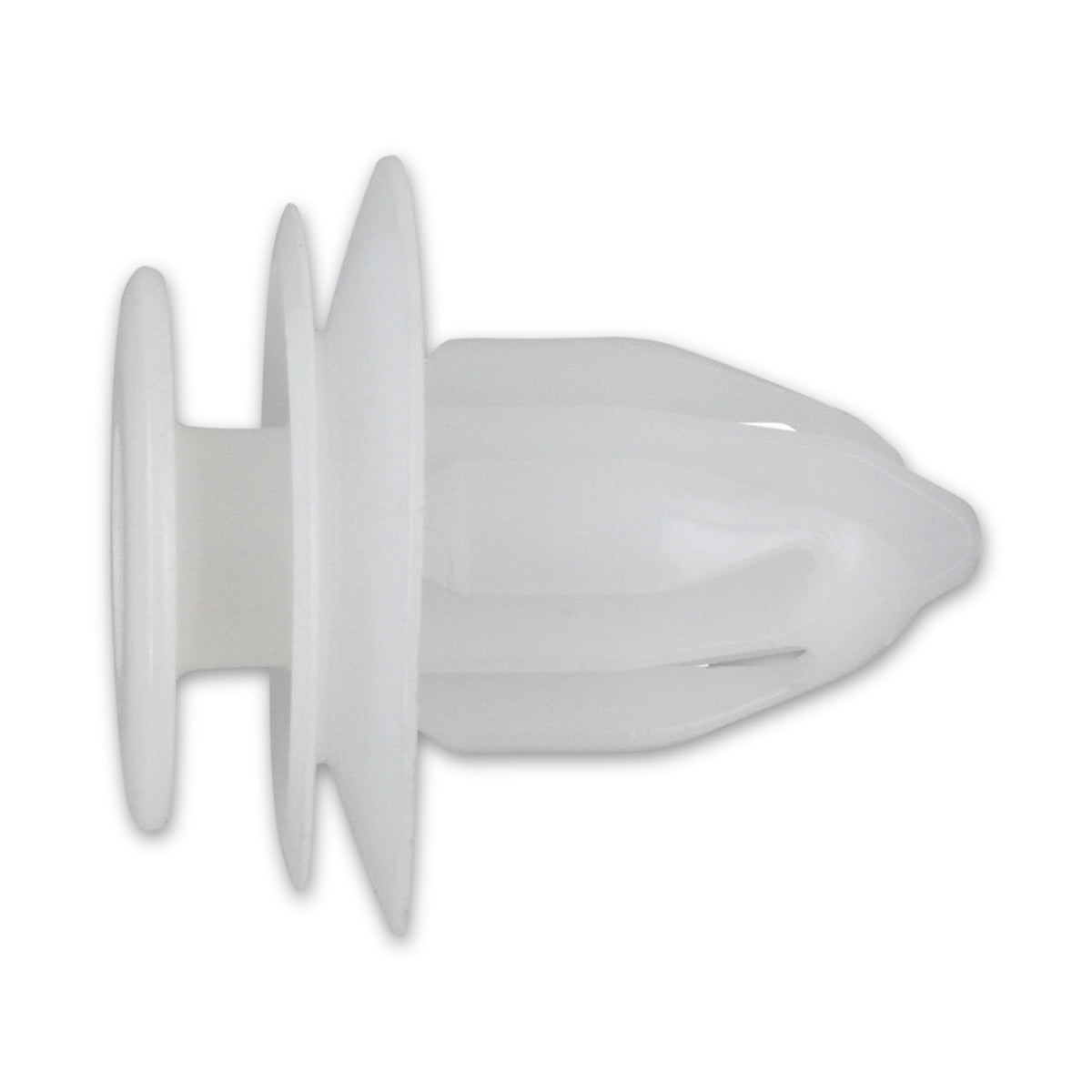 Kfz-Innenverkleidungsclip farblos, dk 18 mm, L 17,2 mm: Produktansicht