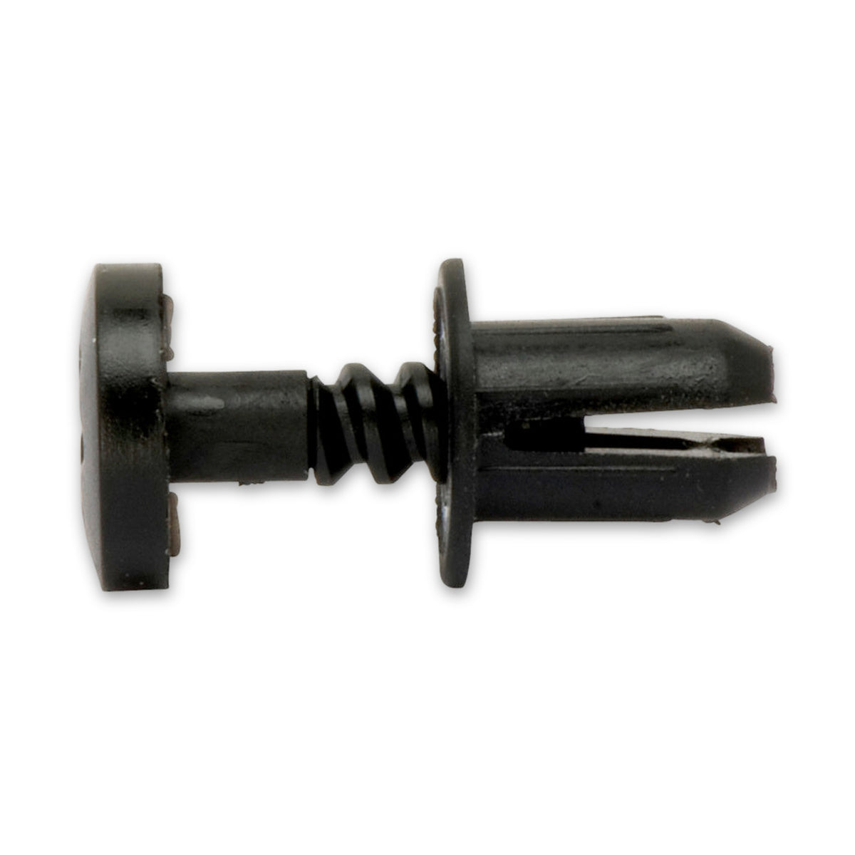 Kfz-Schraubniet schwarz, Kunststoff, dk 10 mm, L 9,5 mm: Produktansicht
