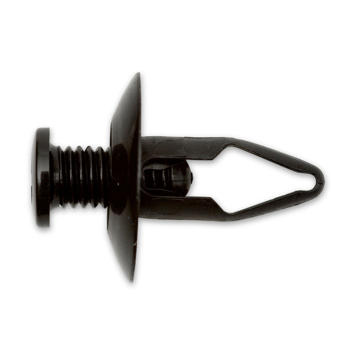 Kfz-Schraubniet schwarz, dk 19,5 mm, Hülse 21 mm: Produktansicht