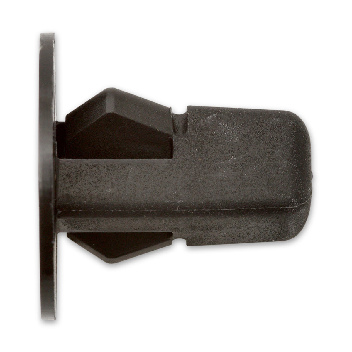 Kfz-Spreizmutter schwarz, Kunststoff, dk 20 mm, L 18 mm: Produktansicht