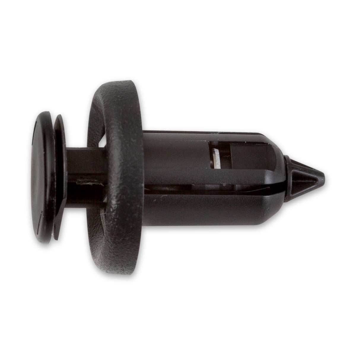 Kfz-Kunststoffspreizniet schwarz, dk 20 mm, Hülse 20,6 mm: Produktansicht