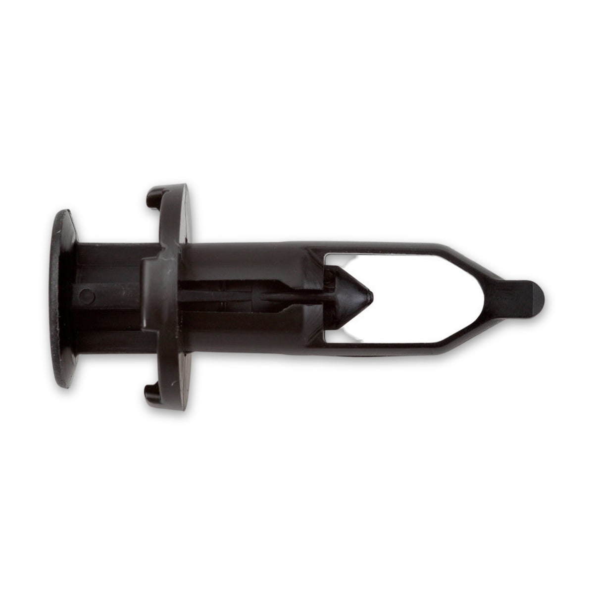 Kfz-Kunststoffspreizniet schwarz, dk 18 mm, L 30 mm: Produktansicht