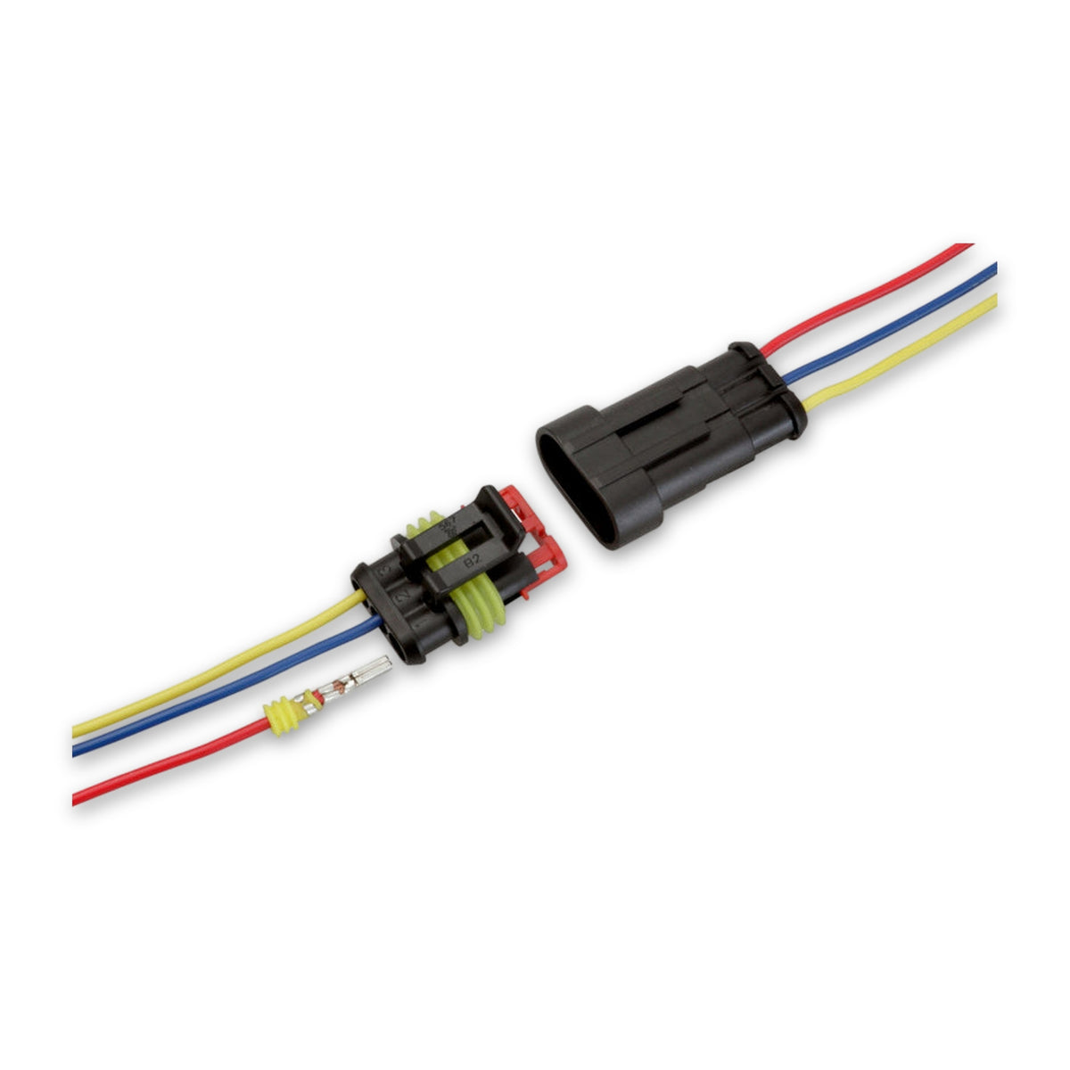 Kfz-Steckverbinder-Set 1- bis 6-polig, 24 V, 1,5 mm²: Produktansicht