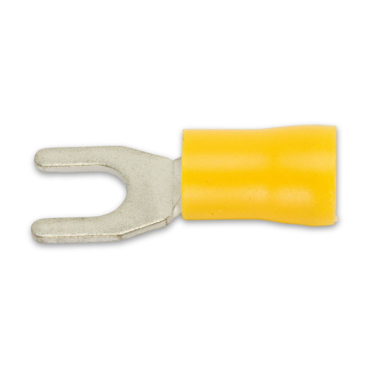 Gabelverbinder teilisoliert gelb, PVC, 4 bis 6 mm², M5: Produktansicht