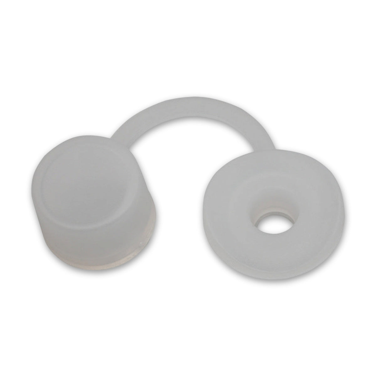 Dichtungskappe weiß mit Hütchen, Kunststoff, 21,2 mm: Produktansicht