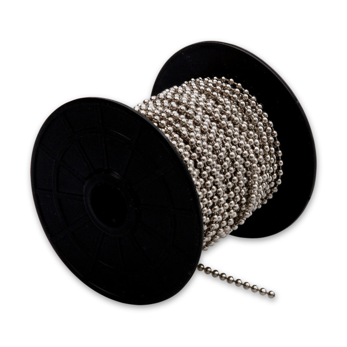 Kugelkette, Messing verchromt, DIN 5280, 3,6 mm, Meterware: Produktansicht