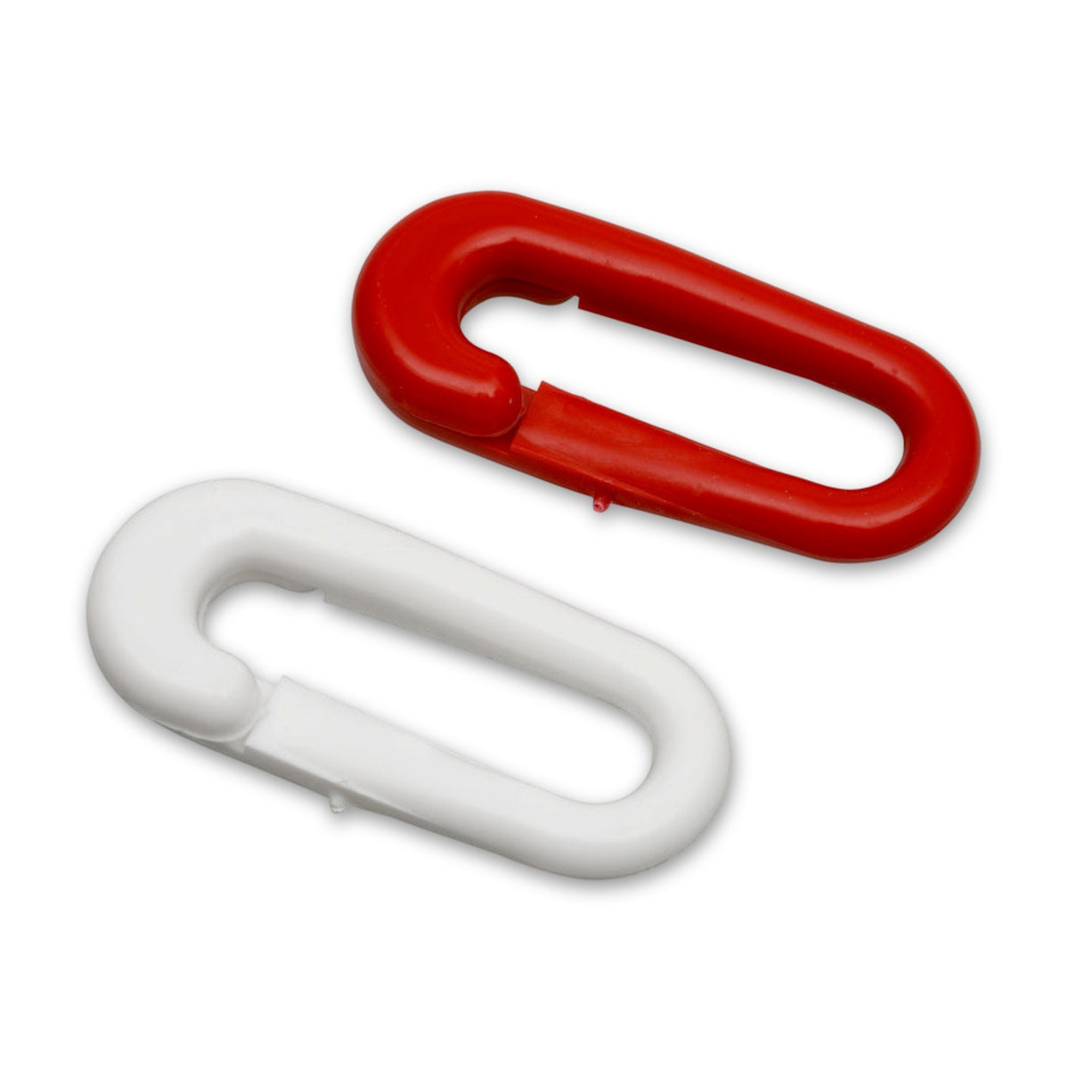 Kettennotglied-Set rot, Polyethylen, 6 mm, 4-teilig: Produktansicht