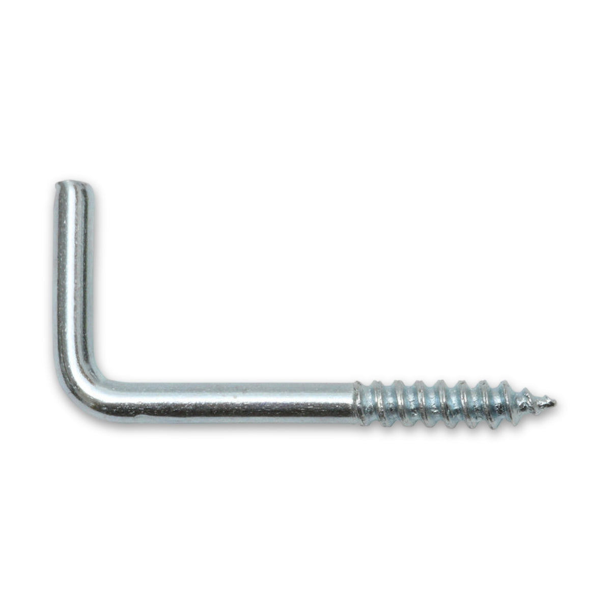 Vitragenhäkchen zum Eindrehen, Stahl verzinkt, 2,1 × 25 mm: Produktansicht