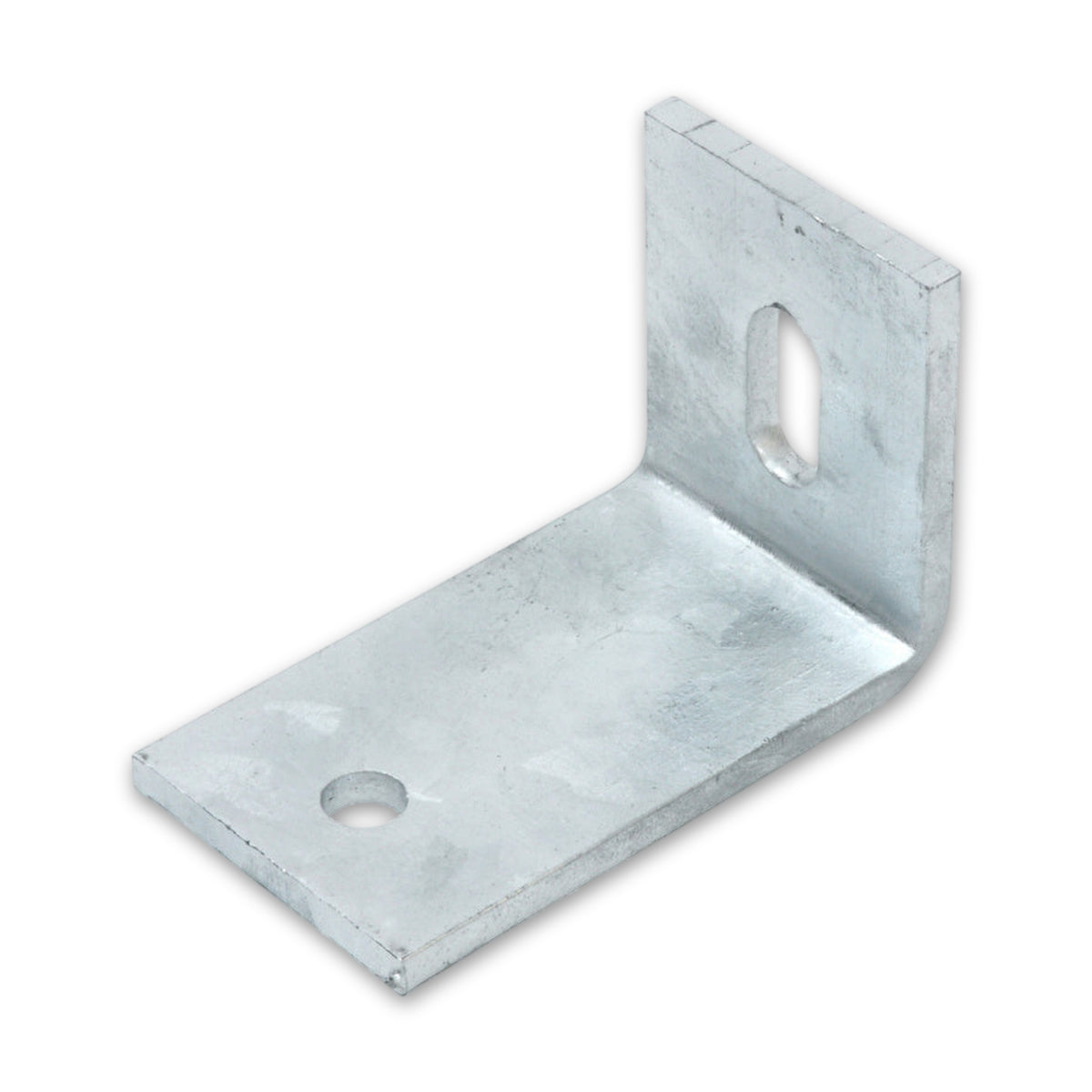 Betonwinkelverbinder mit Langloch, sendzimirverzinkt, 6 mm: Produktansicht