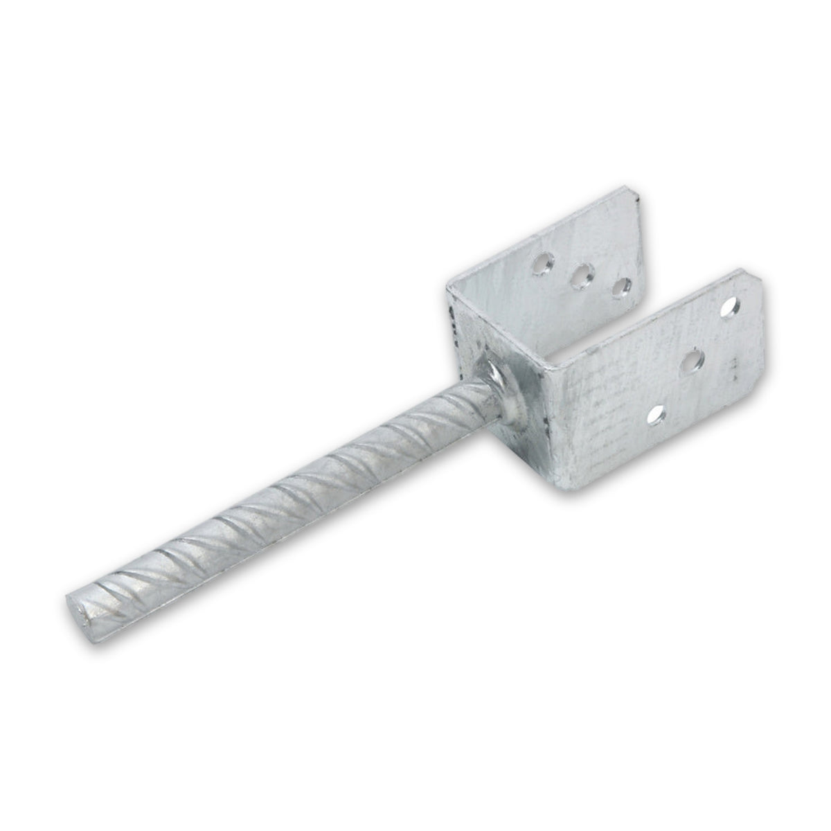 Stützenschuh U-Form mit Dolle, feuerverzinkt, 60 × 100 × 4 mm: Produktansicht