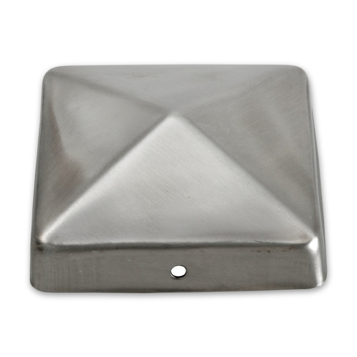 Pfostenkappe Pyramide, Edelstahl A2, für Pfosten 90 × 90 mm: Produktansicht