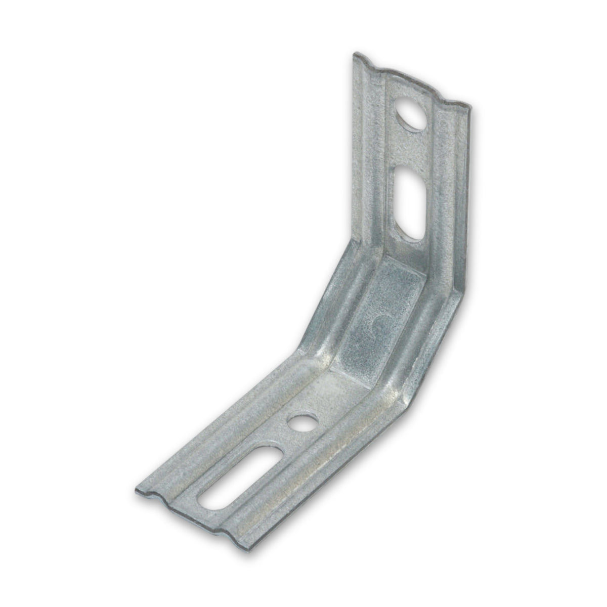 Rahmenwinkel mit Wulst 45 Grad, Stahl verzinkt, 70 × 30 × 2 mm: Produktansicht