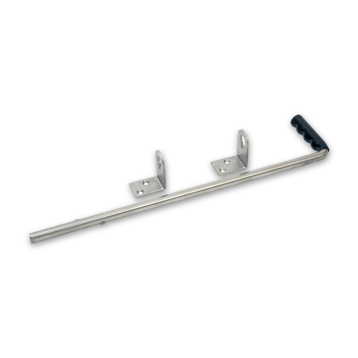 Bodenschieber mit zwei Haken, Edelstahl A2, 15 × 500 mm: Produktansicht