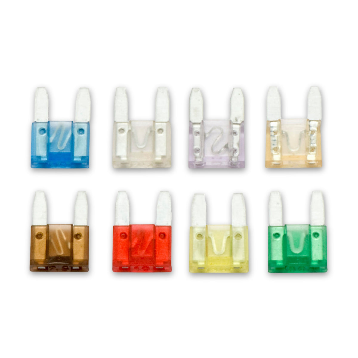 Kfz-Flachstecksicherungen-Set Mini, 3 bis 30 A, 8-teilig: Produktansicht
