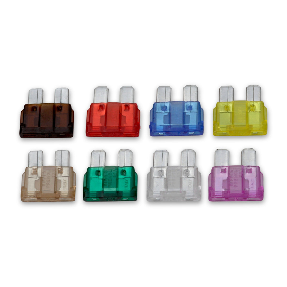 Kfz-Flachstecksicherungen-Set Standard, 3 bis 30 A, 8-teilig: Produktansicht