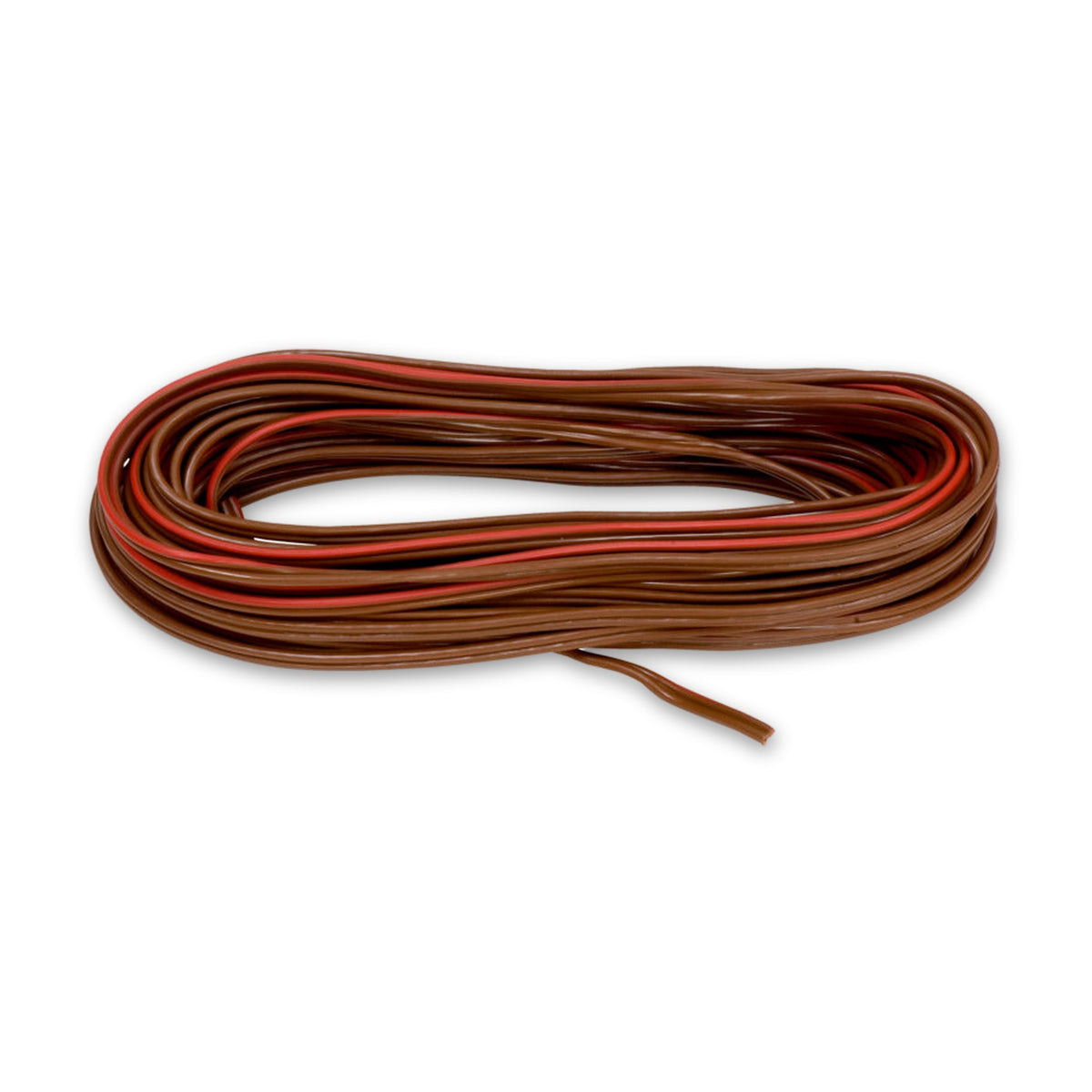 Kfz-Lautsprecherleitung braun-rot, PVC, 2-adrig, DIN ISO 6722: Produktansicht