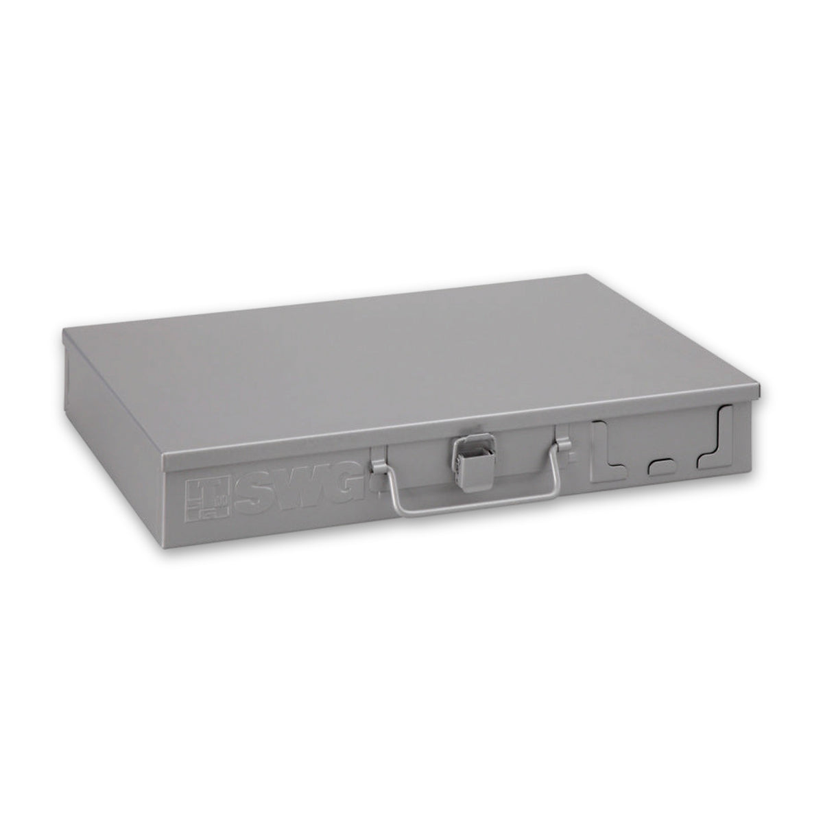 Sortimentskasten Stahl leer mit Deckel, 315 × 216 × 52 mm: Produktansicht