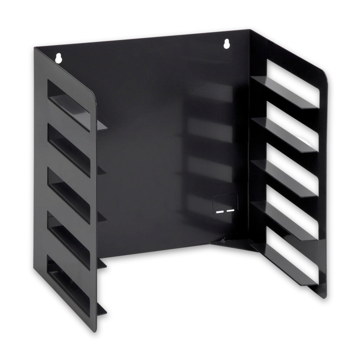 Sortimentehalter 5-fach schiefergrau, Stahlblech, 33 × 31,5 × 23 cm: Produktansicht