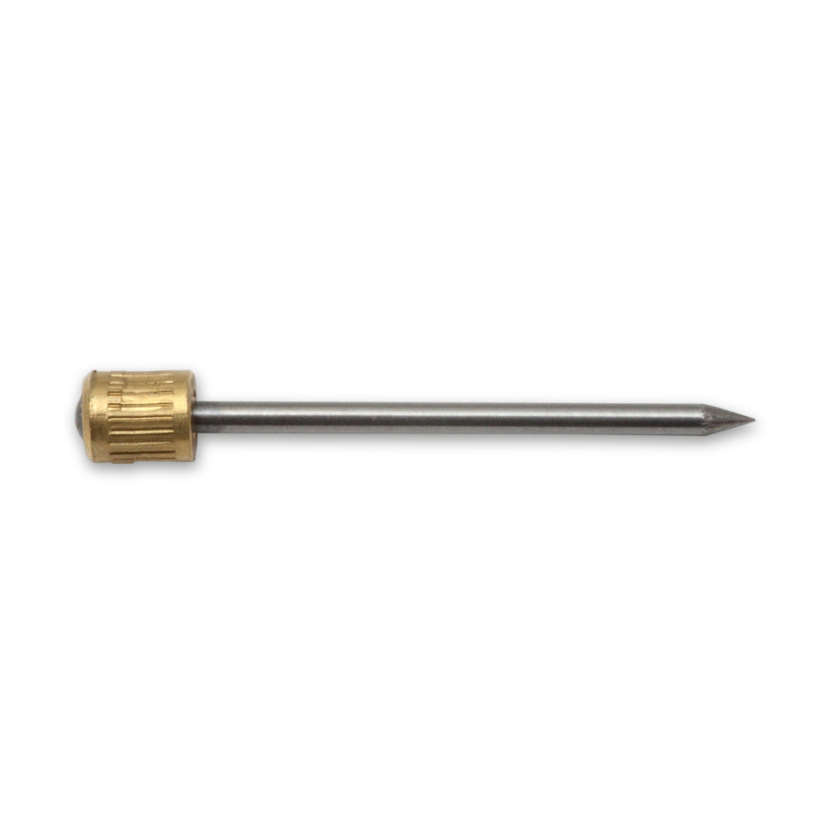 Stahlnadel für Wandhaken, Messingkopf, 1,2 × 26 mm, 12-teilig: Produktansicht