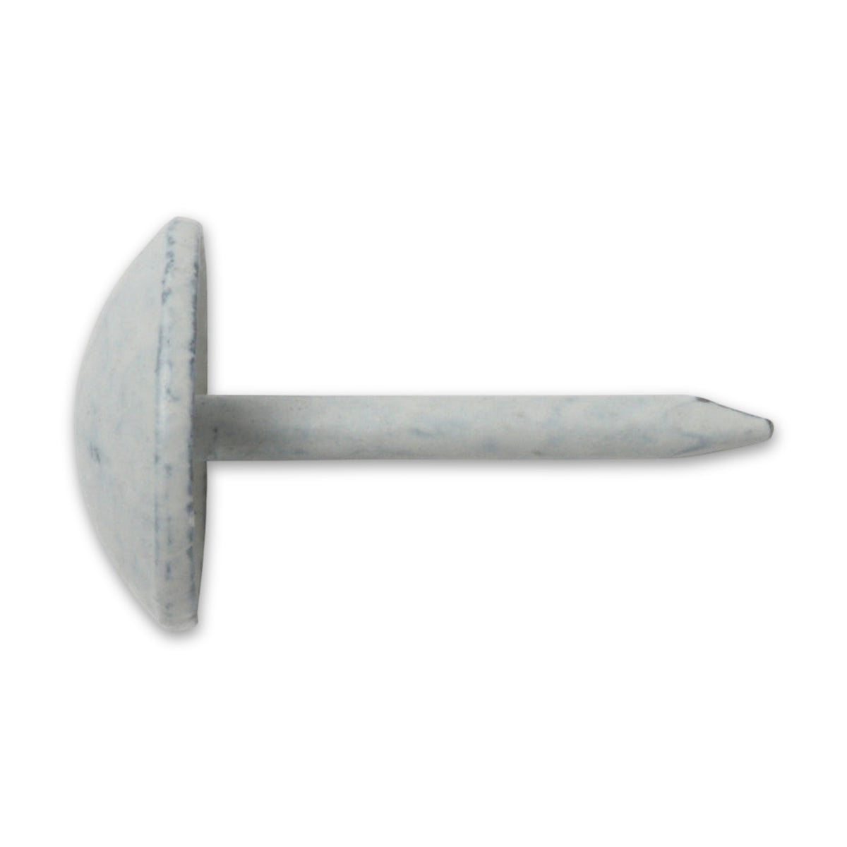 Polsternagel Halbrundkopf, Stahl weiß, 9 × 13 mm: Produktansicht