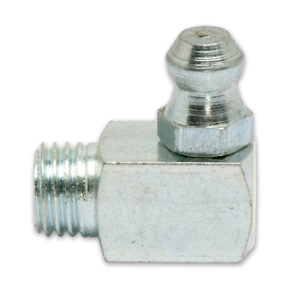 Hydraulikschmiernippel H3, Stahl verzinkt, DIN 71412, Länge 18 mm: Produktansicht