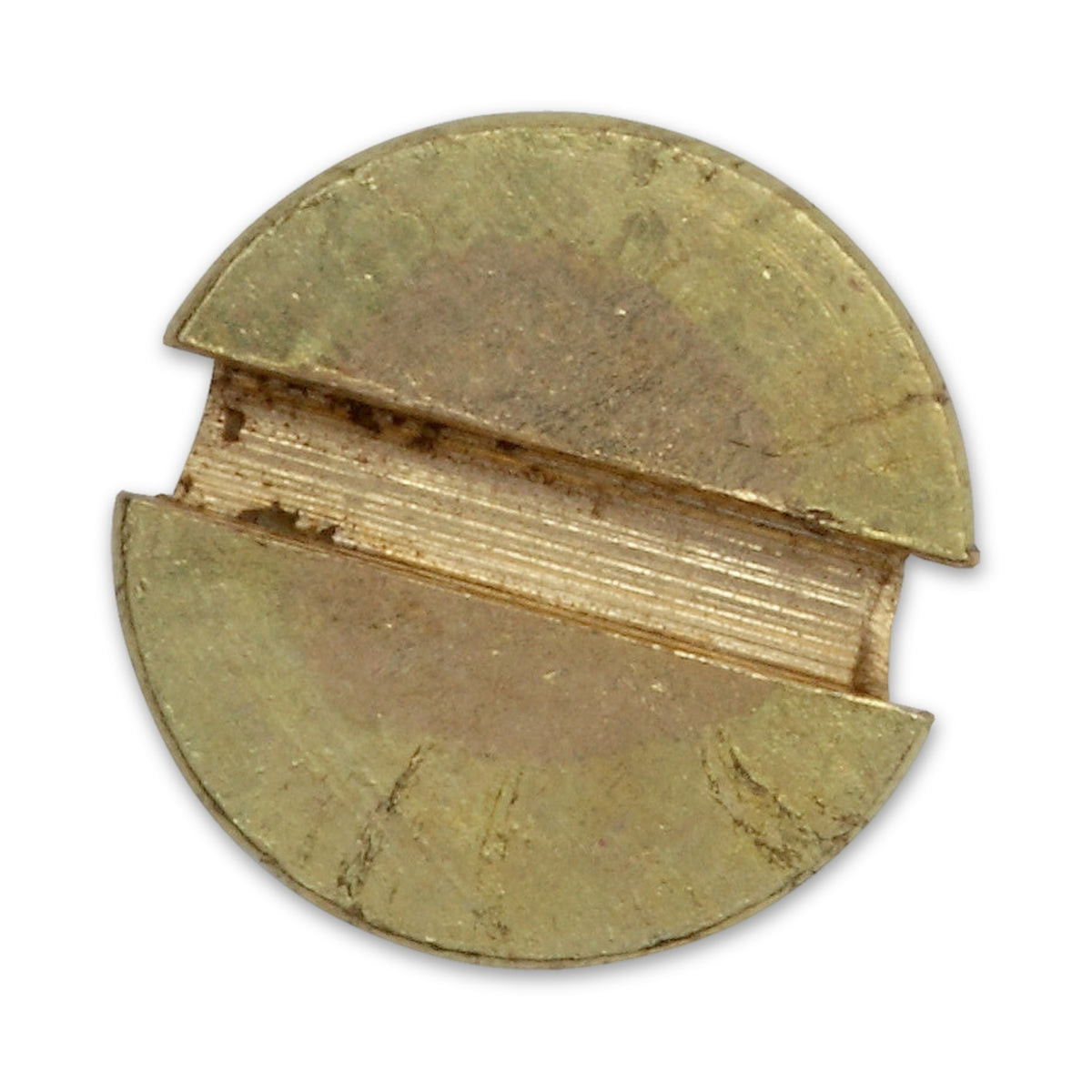 Holzschraube SZ Senkkopf, Messing blank, DIN 97: Produktansicht