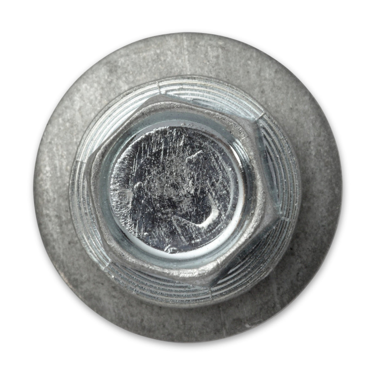 Bohrschraube Sechskantkopf mit Dichtscheibe, verzinkt, 4,8 mm, SW 8: Produktansicht