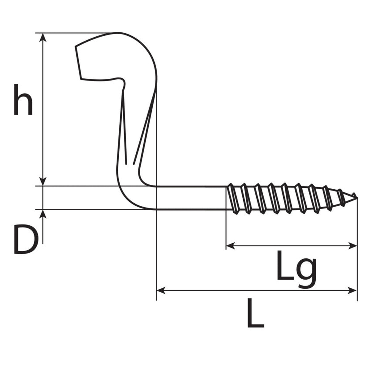 Wiener Vorreiber zum Verriegeln, Stahl verzinkt, 40 × 29 mm: Produktansicht