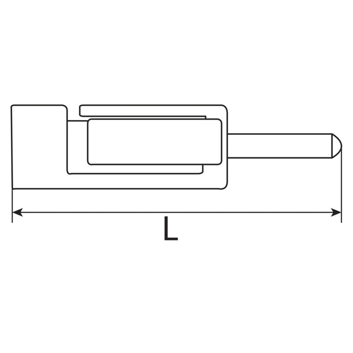 Kfz-Antennenadapter ISO auf DIN, 40 mm: Produktansicht