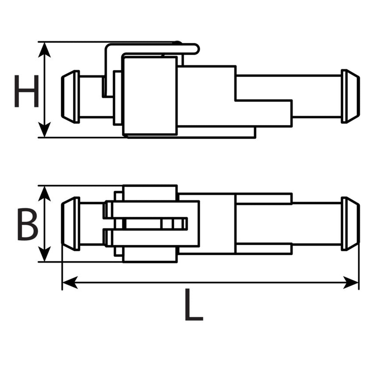 Kfz-Steckverbinder-Set 1- bis 6-polig, 24 V, 1,5 mm²: Produktansicht