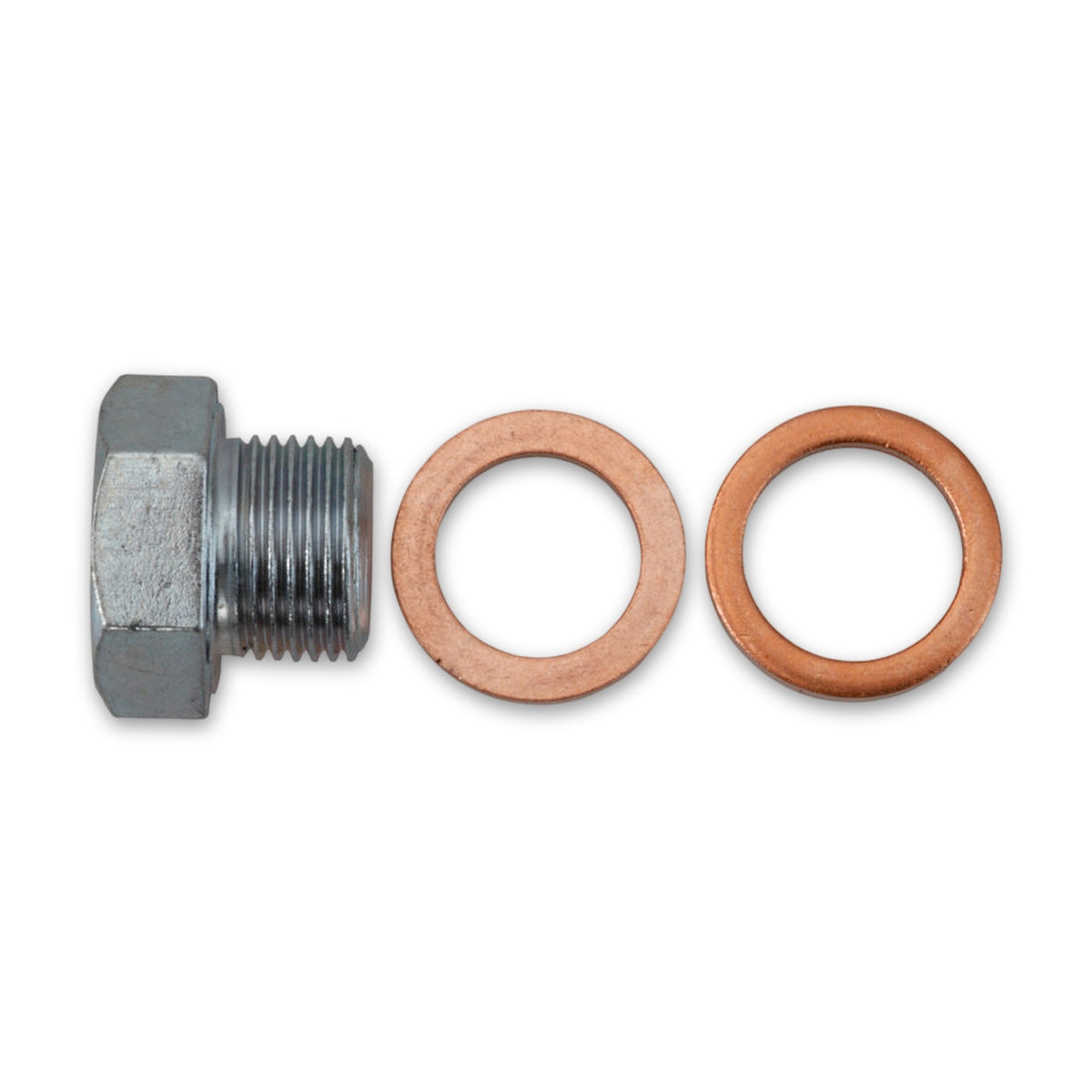 Kfz-Ölablassschraube R 3/8 Zoll × 11 mit Dichtring, Stahl verzinkt: Produktansicht