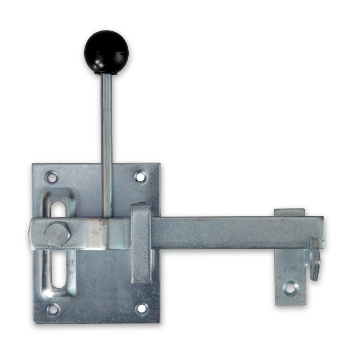 Gartentorfalle Form I, Stahl verzinkt, 100 × 80 × 2 mm: Produktansicht