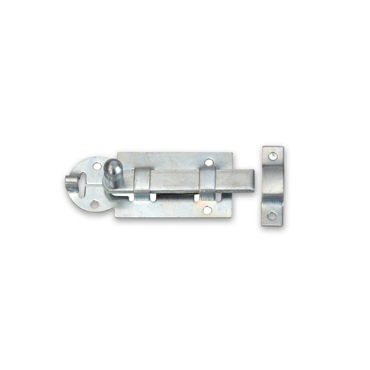 Fensterriegel mit Grundplatte, Stahl verzinkt, 60 × 25 mm: Produktansicht