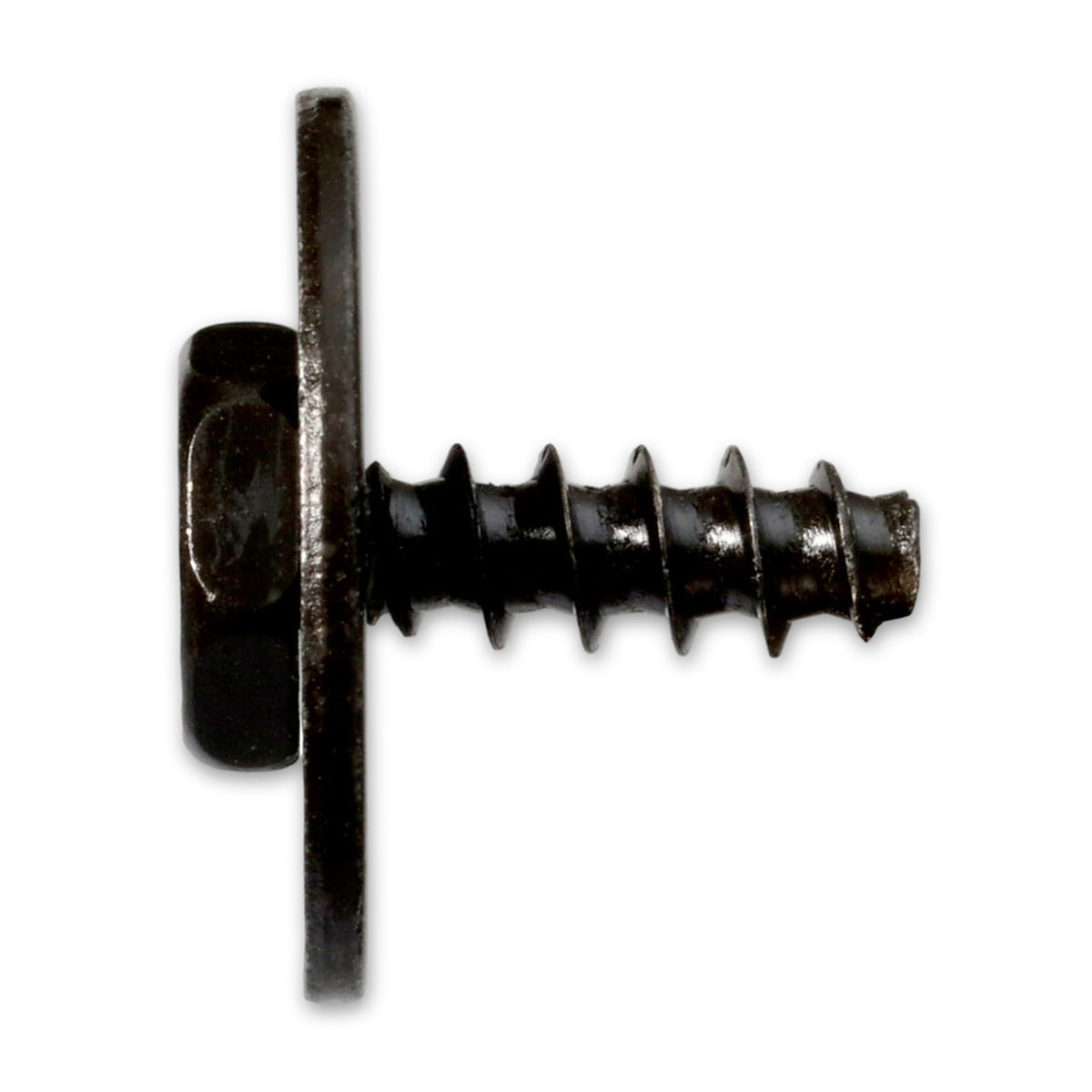 Kfz-Kombischraube schwarz verzinkt, Scheibe 22 mm, 5 × 15 mm: Produktansicht