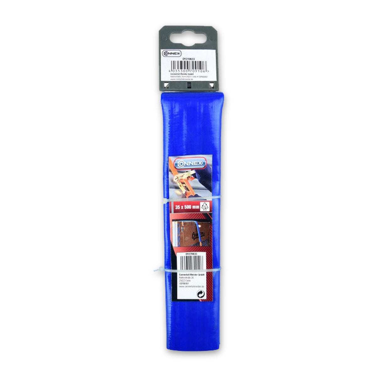 Gurt- und Kantenschutz blau, PVC, Länge 500 mm: Produktansicht