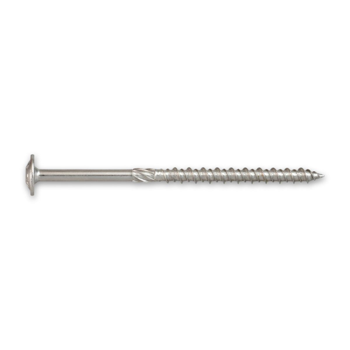 Holzbauschraube TX Tellerkopf, Teilgewinde, Edelstahl A2, 8 mm: Produktansicht