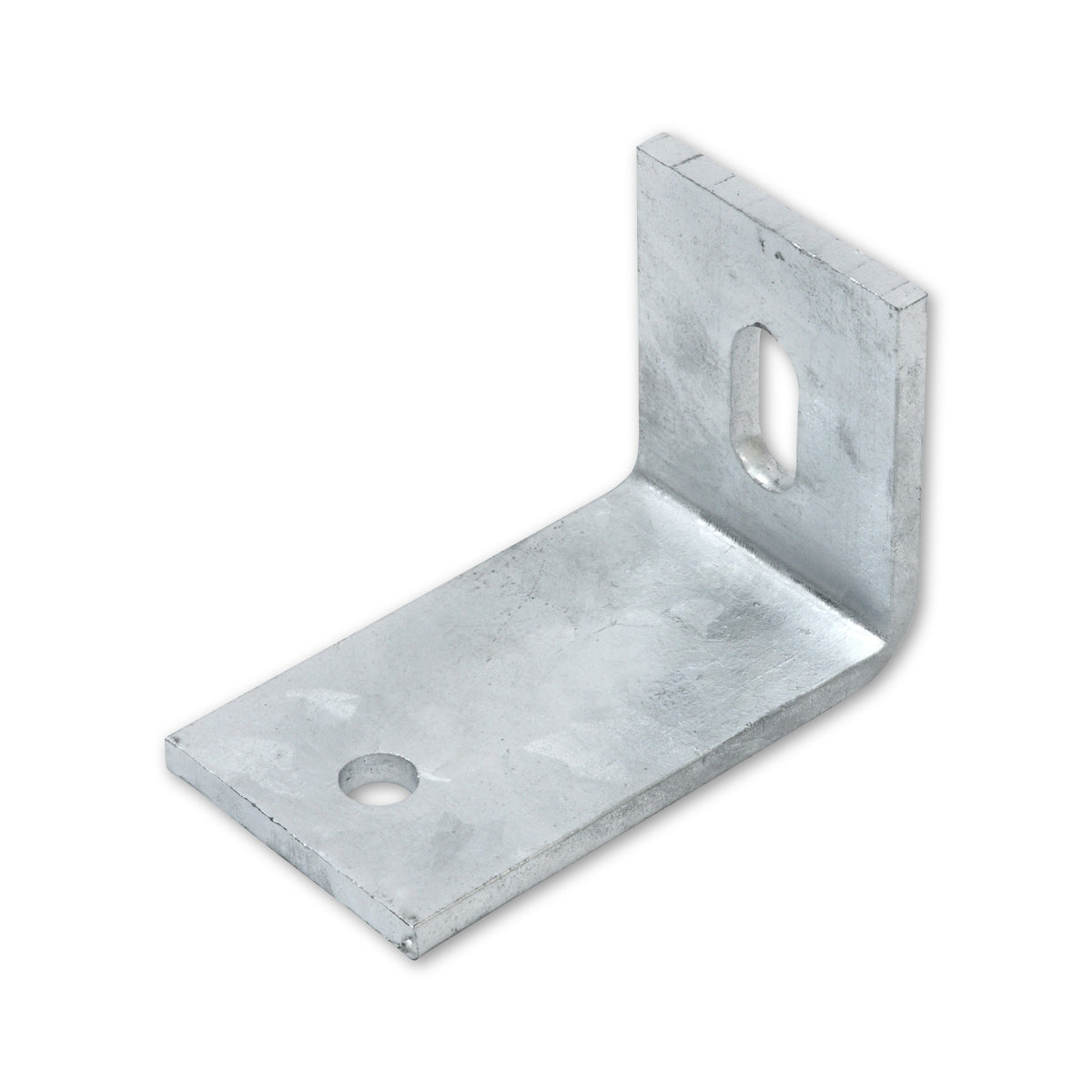 Betonwinkelverbinder mit Langloch, sendzimirverzinkt, 6 mm: Produktansicht