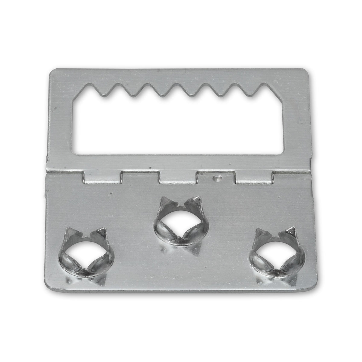 Bilderaufhänger mit Scharnier, Stahl verzinkt, 57 × 10 mm: Produktansicht