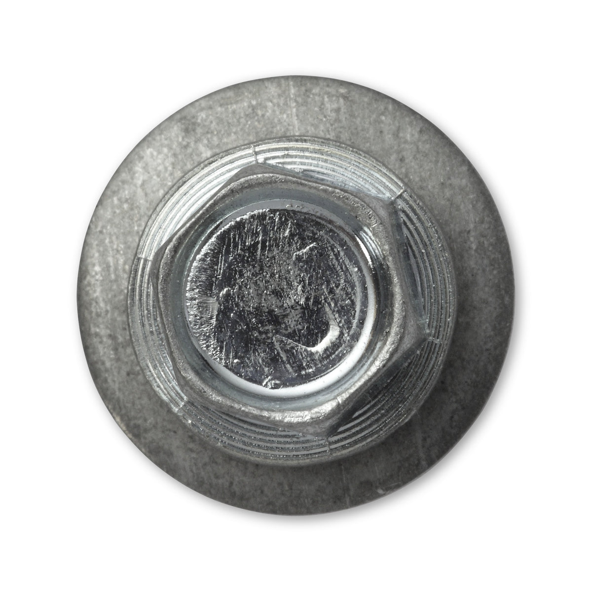 Bohrschraube Sechskantkopf mit Dichtscheibe, verzinkt, 4,8 mm, SW 8: Produktansicht