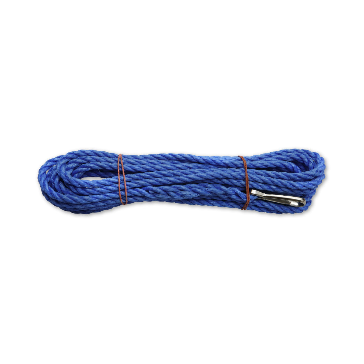Bootsleine mit Simplexhaken blau, Polypropylen, 6 mm × 6 m: Produktansicht