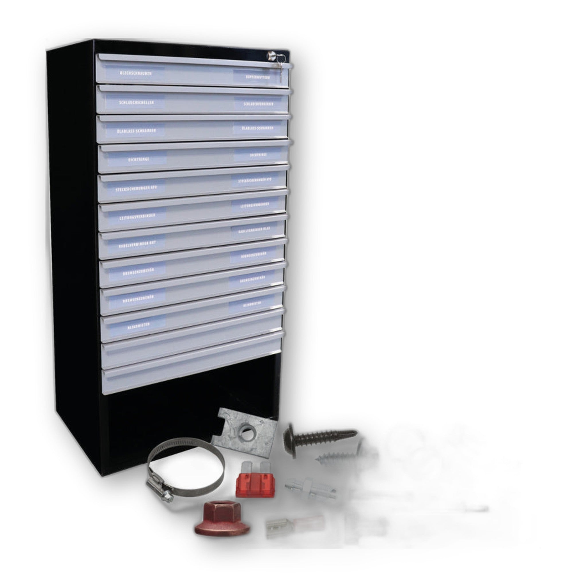 C-Teile-Tower, 1.165 × 540 × 345 mm: Produktansicht
