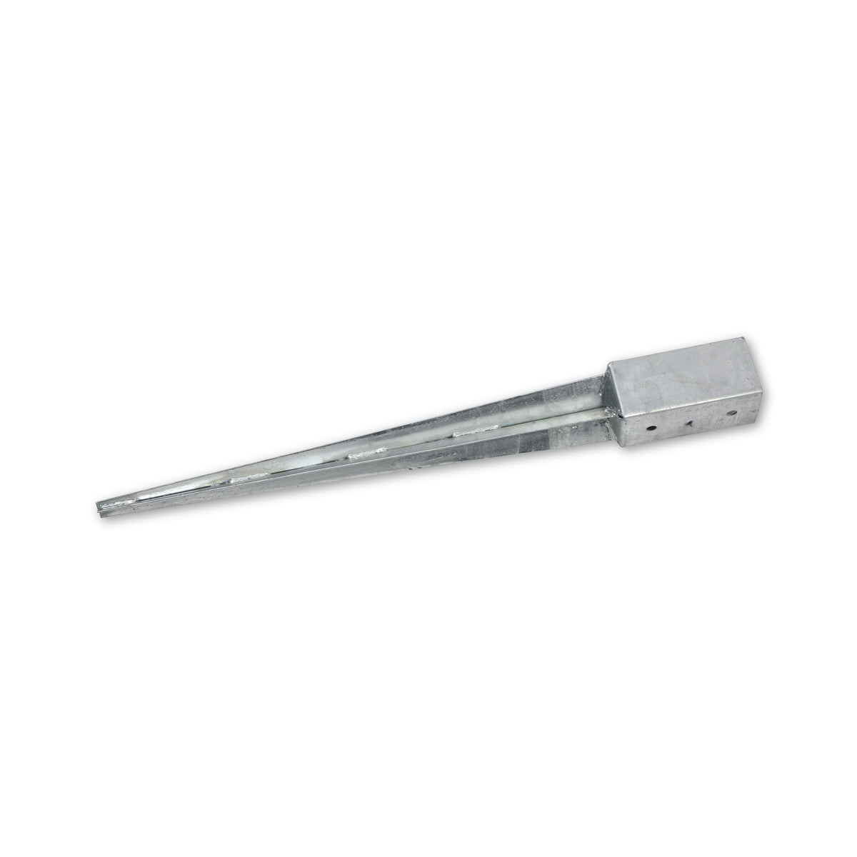 Einschlagbodenhülse, Stahl feuerverzinkt, Materialstärke 1,8 mm: Produktansicht