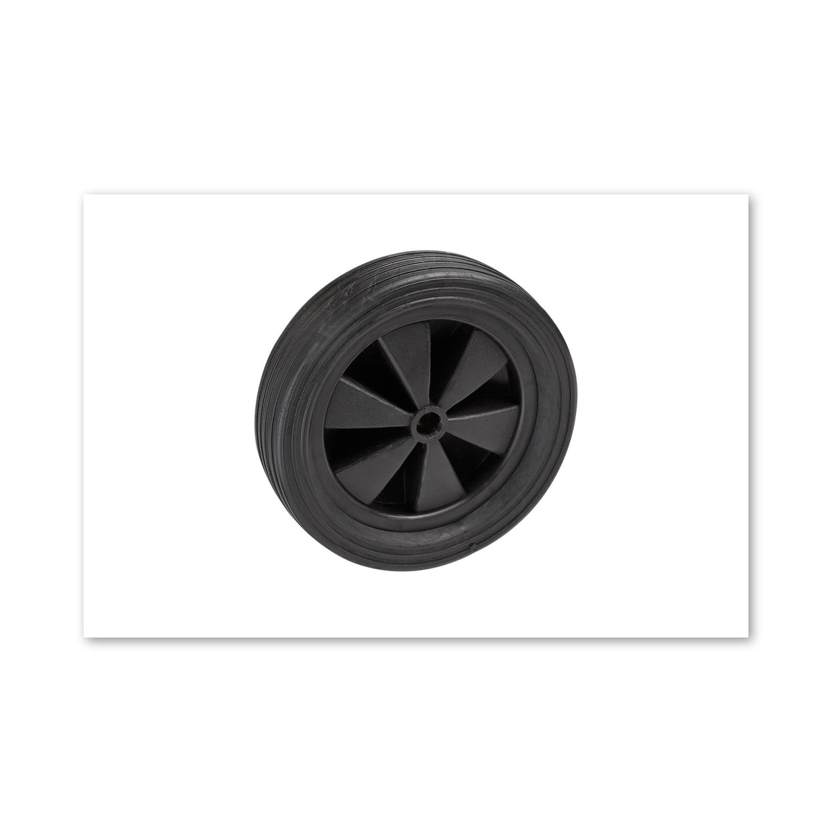 Ersatzrad PVC mit Gleitlager, schwarz, 150 mm, Traglast 150 kg: Produktansicht