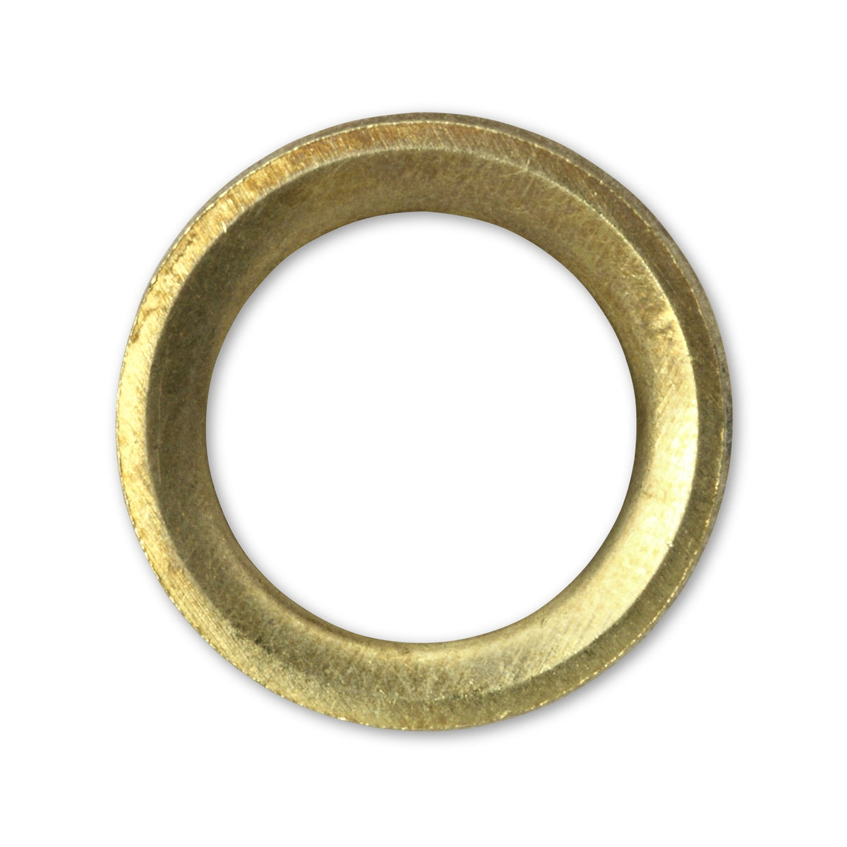 Fitschenring, Stahl vermessingt, Materialstärke 2 mm: Produktansicht