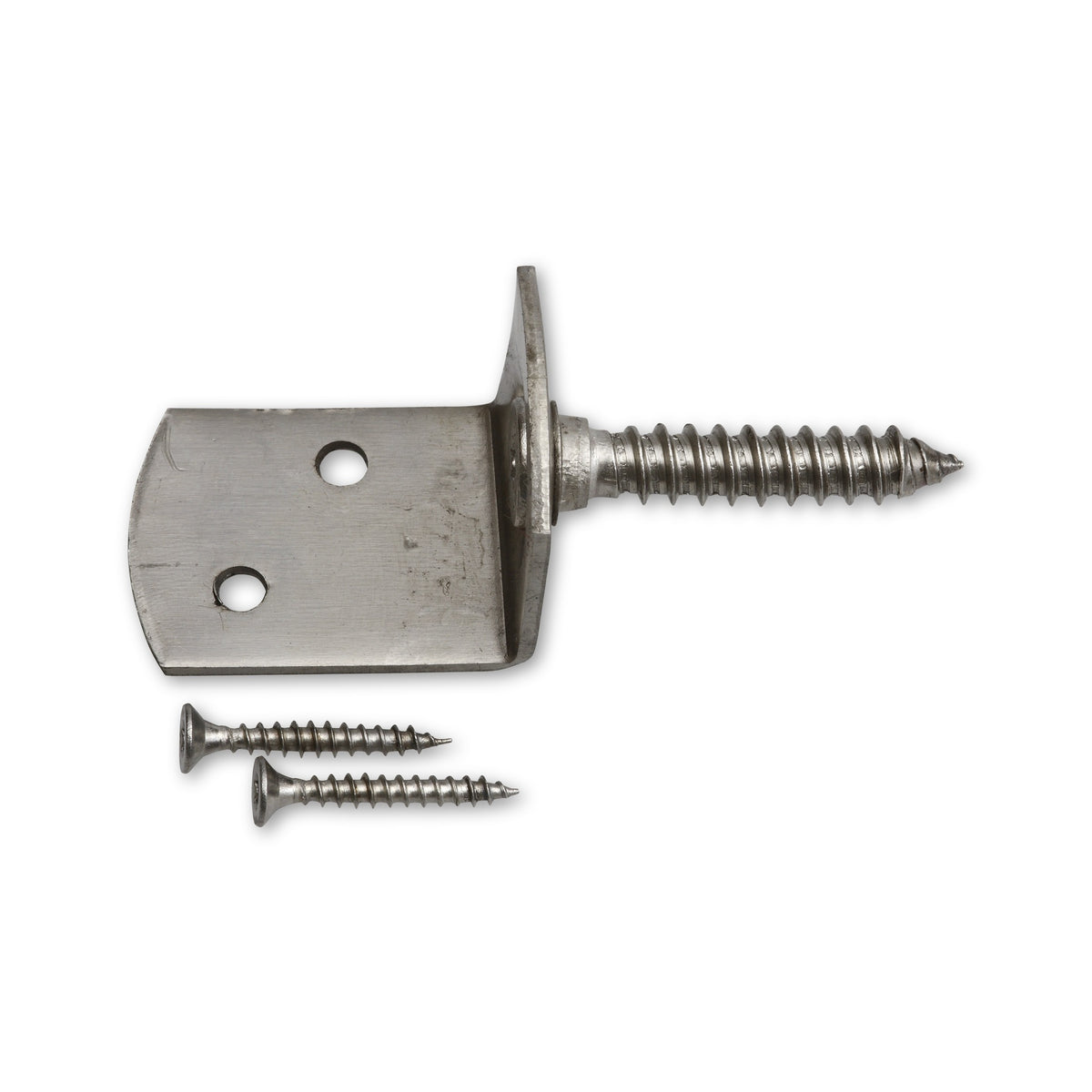 Flechtzaunbeschlag-Befestigungssatz, Edelstahl A2, 30 × 28 × 38 mm: Produktansicht