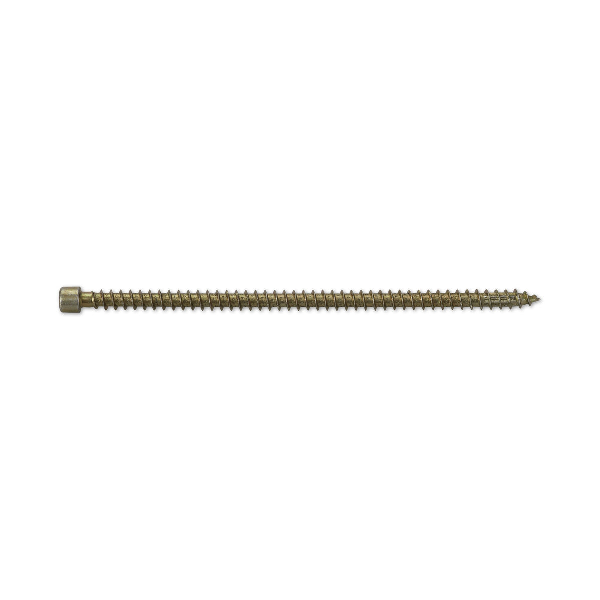Holzbauschraube TX Zylinderkopf, Vollgewinde, gelb verzinkt, 8 mm: Produktansicht