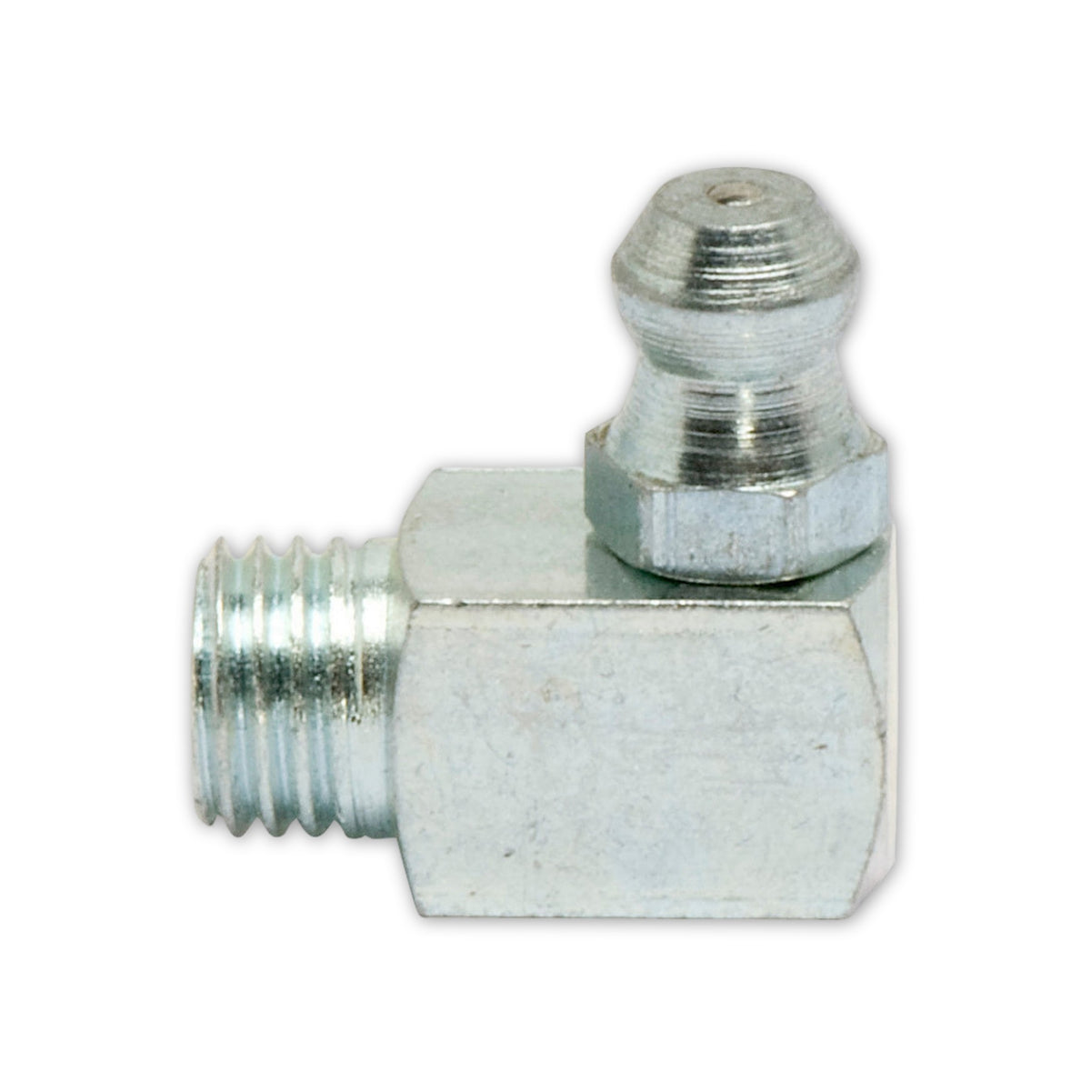 Hydraulikschmiernippel H3, Stahl verzinkt, DIN 71412, Länge 18 mm: Produktansicht